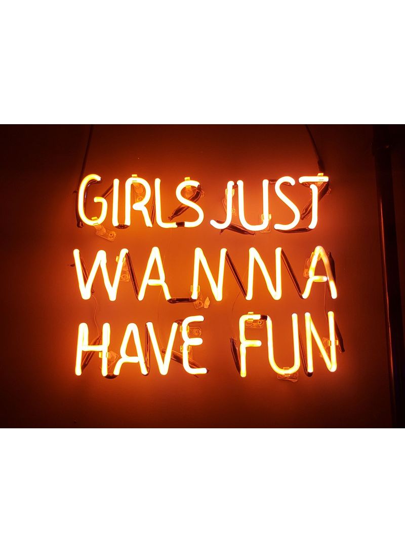 Fast Print Neon Vinyl Self Adhesive Wall Sticker Multicolour 80x60cm