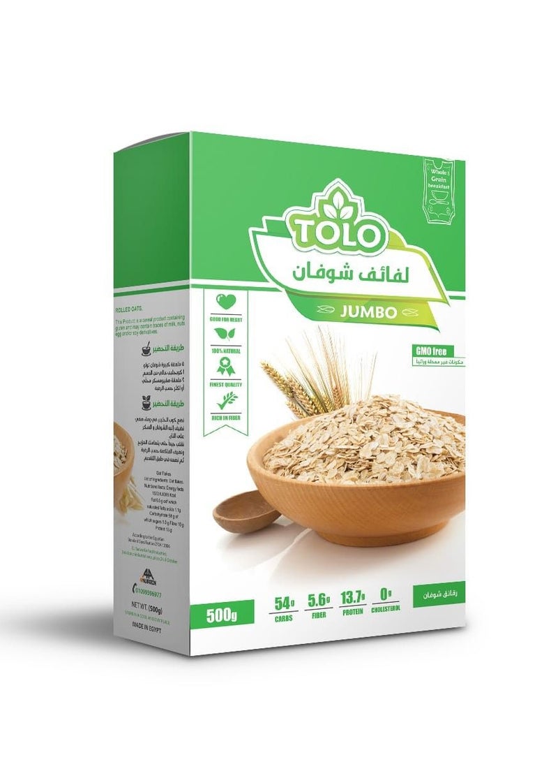TOLO Jumbo Oats 500grams 