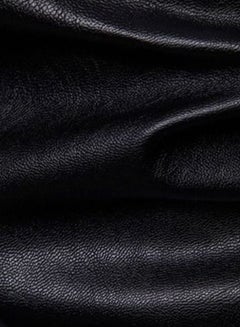 Sharpdo Long Sleeve Leather Jacket Black  - Image 4