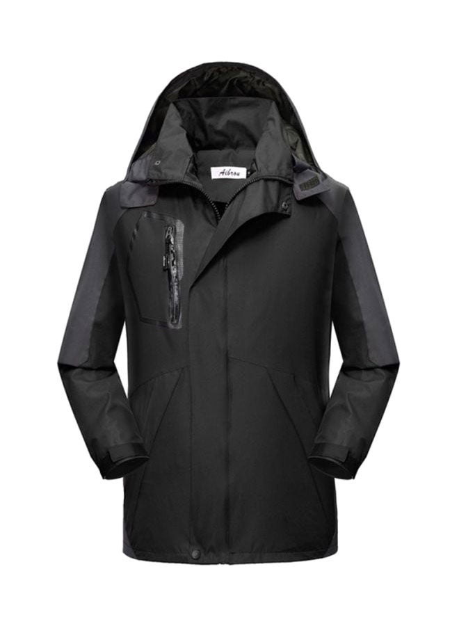 Sharpdo Long Sleeves Outdoor Jacket Black  - Image 1