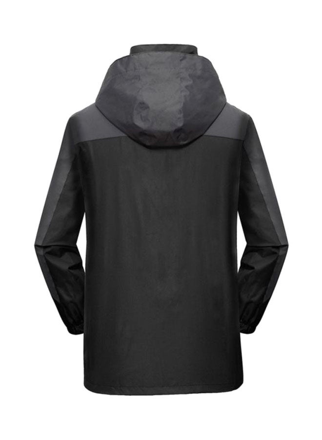 Sharpdo Long Sleeves Outdoor Jacket Black  - Image 2