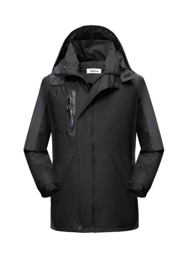 Sharpdo Long Sleeves Outdoor Jacket Black  - Image 1