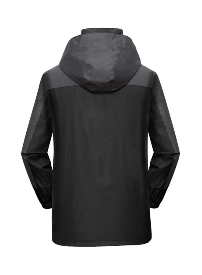 Sharpdo Long Sleeves Outdoor Jacket Black  - Image 2