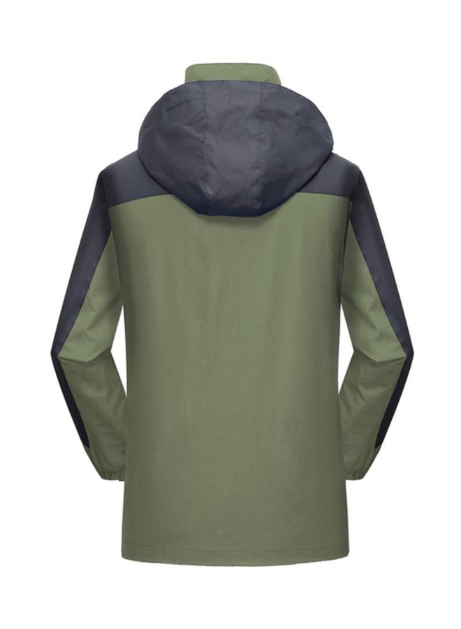 Sharpdo Long Sleeves Outdoor Jacket Green/black  - Image 2