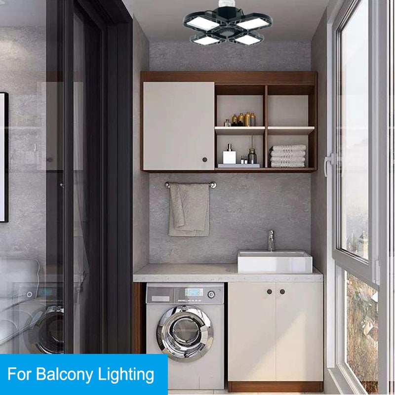 مصباح LED بتصميم قابل للطي بقدرة 120 وات أبيض 16.5x11.5x14.5سم  - Image 4