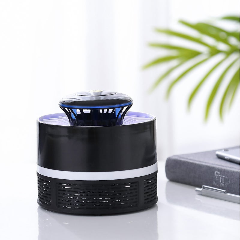 2-Piece Upgraded Intelligent Light Control Mosquito Killer British Set White 14.5x8.2x11.5cm - Image 5