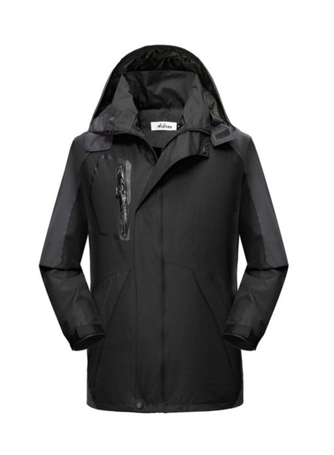 Sharpdo Long Sleeves Outdoor Jacket Black  - Image 1