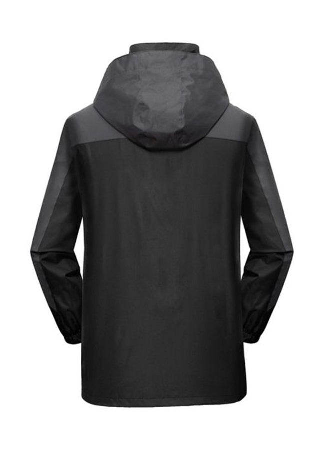 Sharpdo Long Sleeves Outdoor Jacket Black  - Image 2