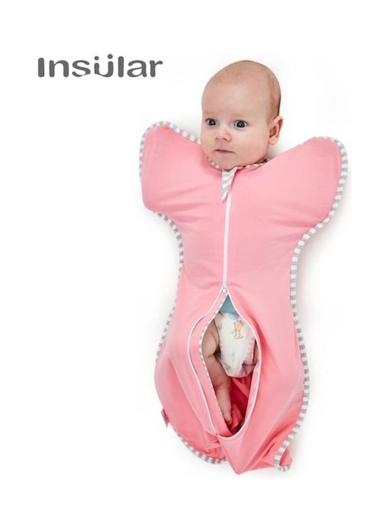 Cotton Swaddle Removable Sleeve Insular Baby's Sleeping Bag - Image 2