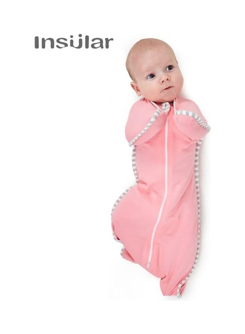 Cotton Swaddle Removable Sleeve Insular Baby's Sleeping Bag - Image 3