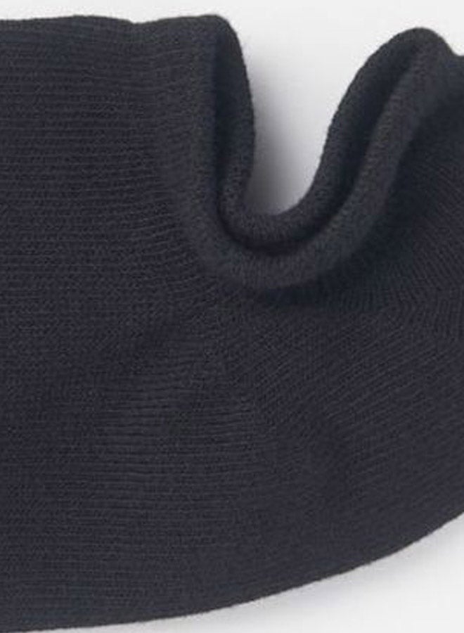 MUJI Right Angle Shallow Sneaker In Socks Black  - Image 4