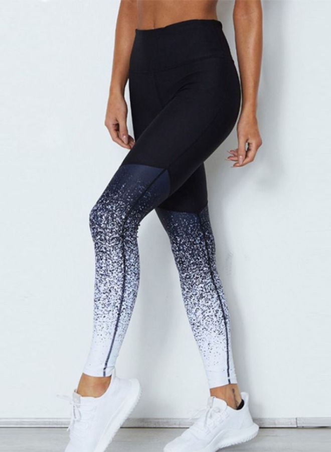 Sharpdo - Gradient Yoga Tight Black - Image 1