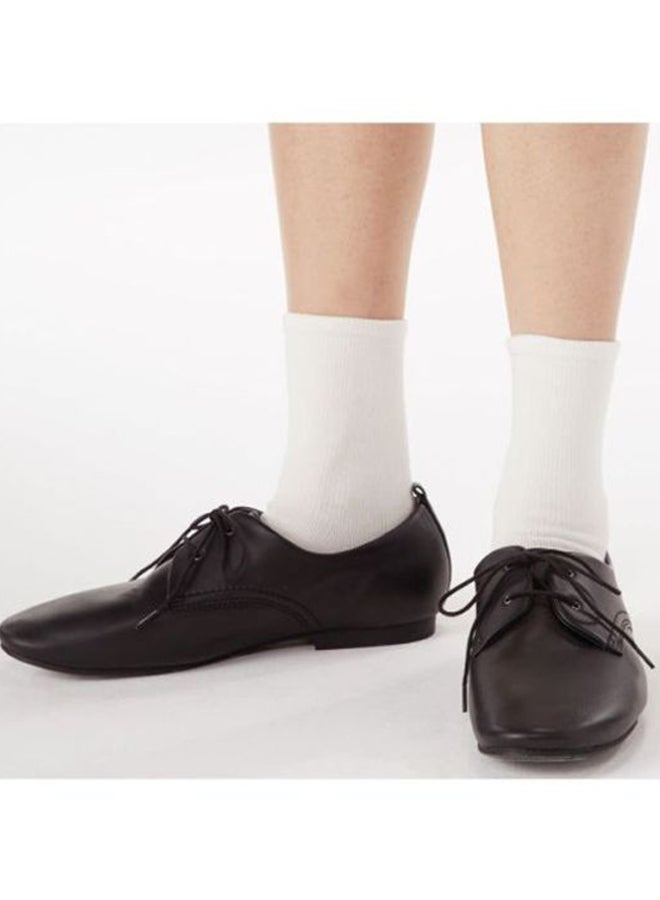 MUJI Right Angle Cotton Socks Off White  - Image 4