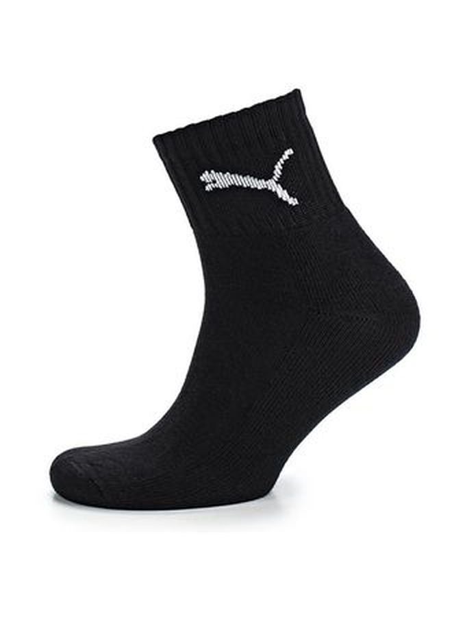 PUMA Short Crew Socks (Pack of 3) Black/White  - Image 3