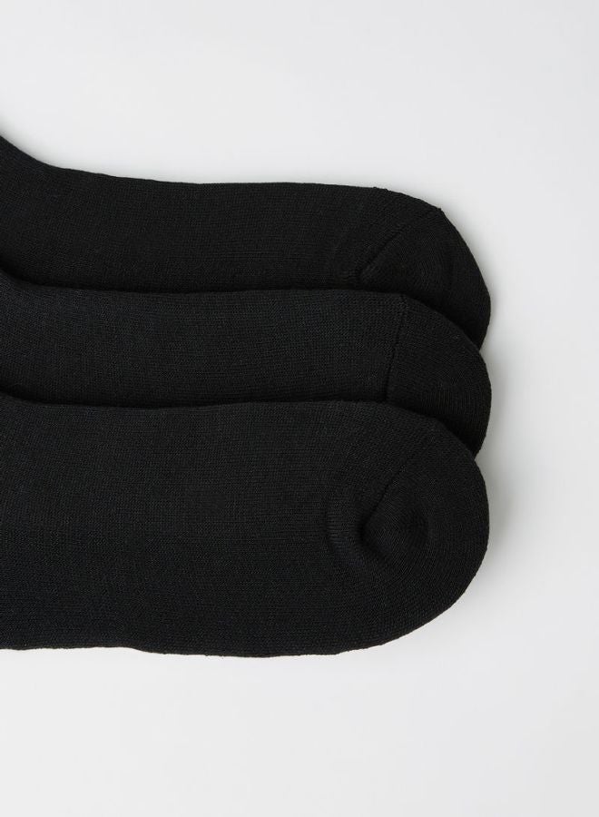 PUMA Short Crew Socks (Pack of 3) Black/White  - Image 5