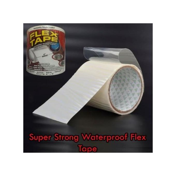 Generic - Super Strong Waterproof Flex Tape White - Image 1