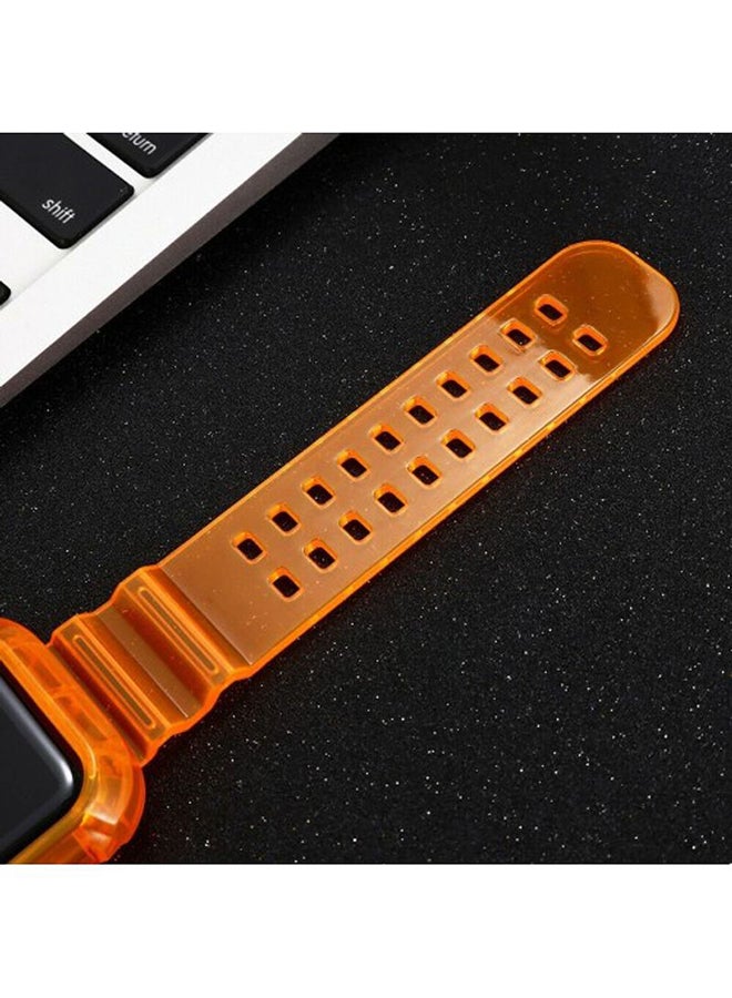 MARGOUN - Replacement Band For Apple Watch Orange - Image 1