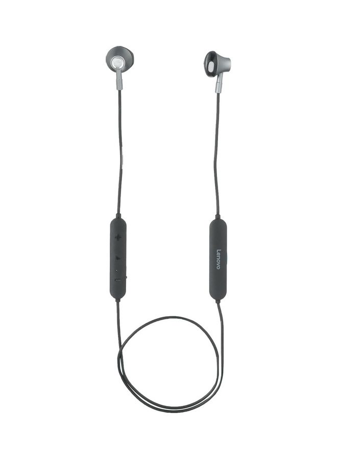 Lenovo Stereo Wireless In-Ear Earphones Black/Grey - Image 1
