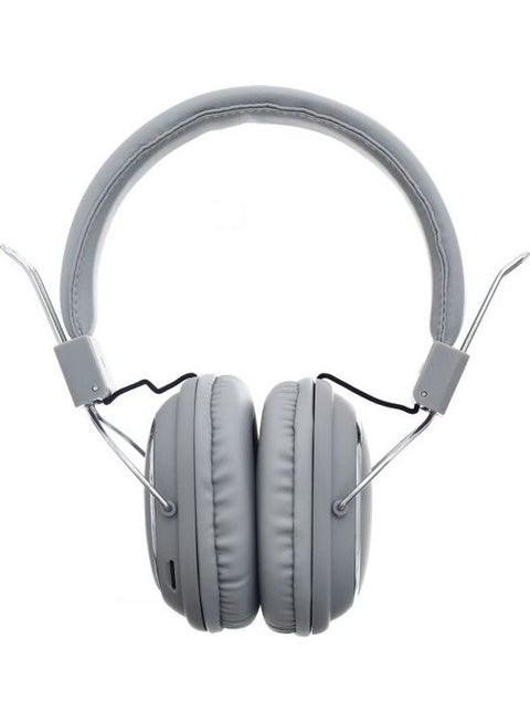Walk and Talk Wireless Over Ear Headphones With Microphone Sliver