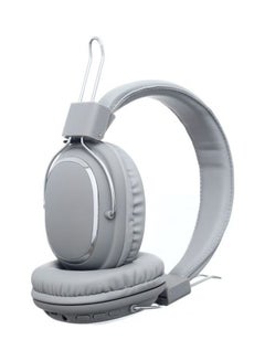 SODO Walk and Talk Wireless Over Ear Headphones With Microphone Sliver  - Image 4