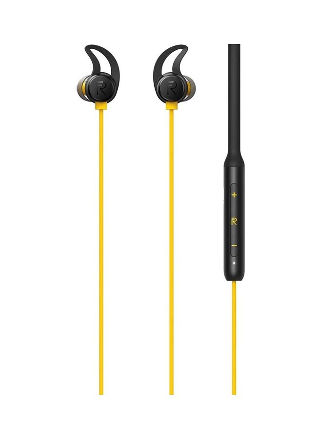 ريل مي سماعة بادز 3 مزودة بميكروفون أصفر/أسود - Image 1