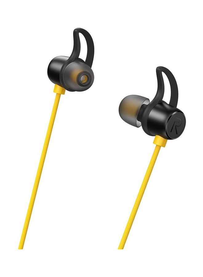 ريل مي سماعة بادز 3 مزودة بميكروفون أصفر/أسود - Image 3