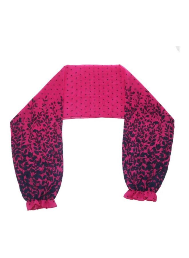 Sharpdo Long Sleeve Blouse Rose Red - Image 5