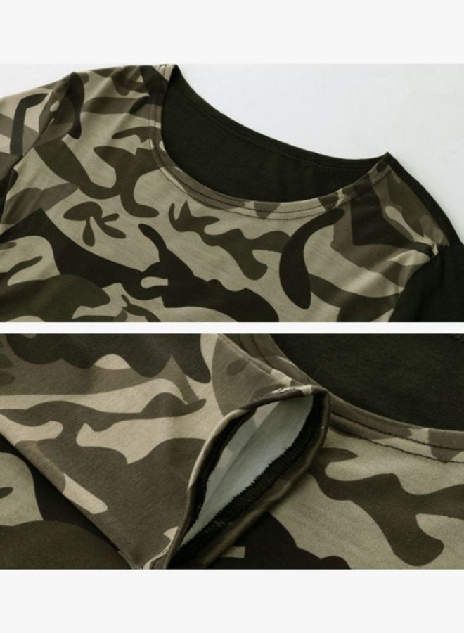 Sharpdo Long Sleeve Top Camouflage  - Image 3