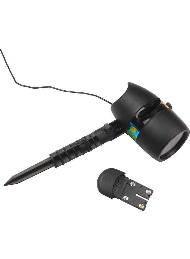 12-Slide Decoration Light LED Lamp Film Projector Black  - Image 2