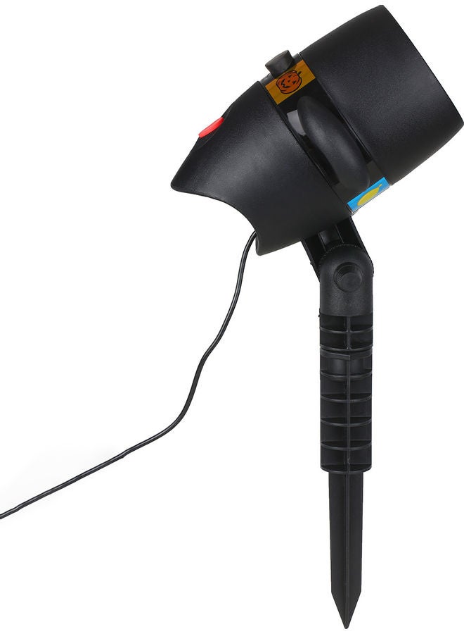 12-Slide Decoration Light LED Lamp Film Projector Black  - Image 3
