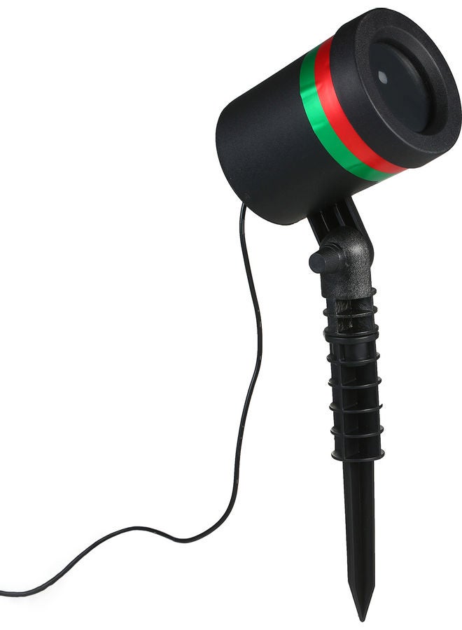 Outdoor Garden Backyard Moving Firefly Projection Light Black