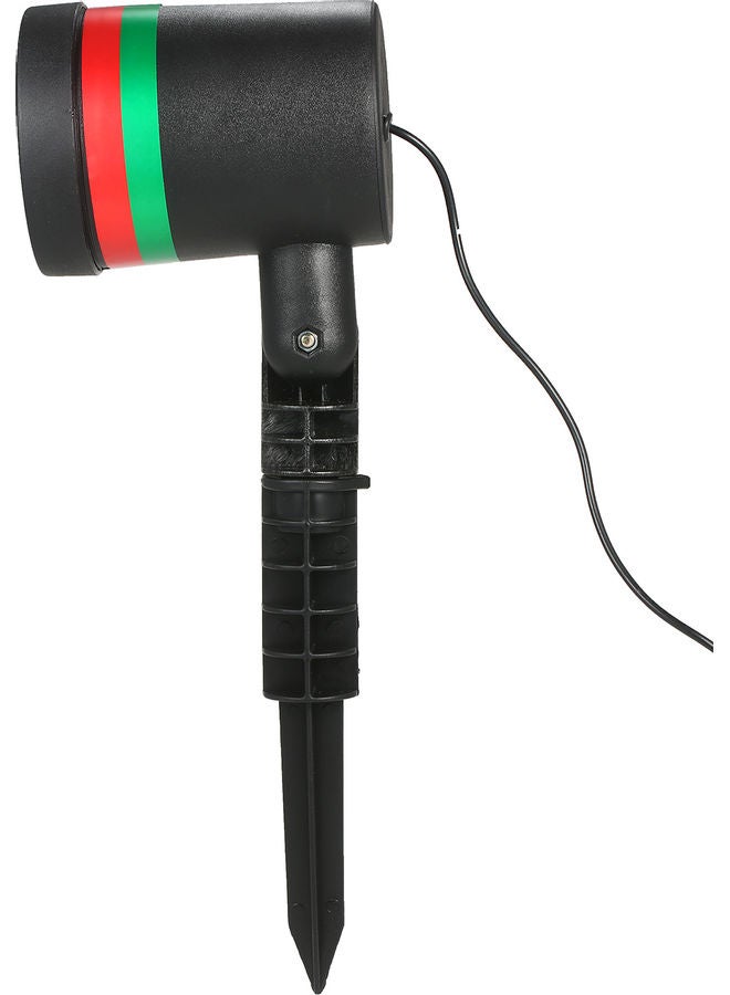 Outdoor Garden Backyard Moving Firefly Projection Light Black