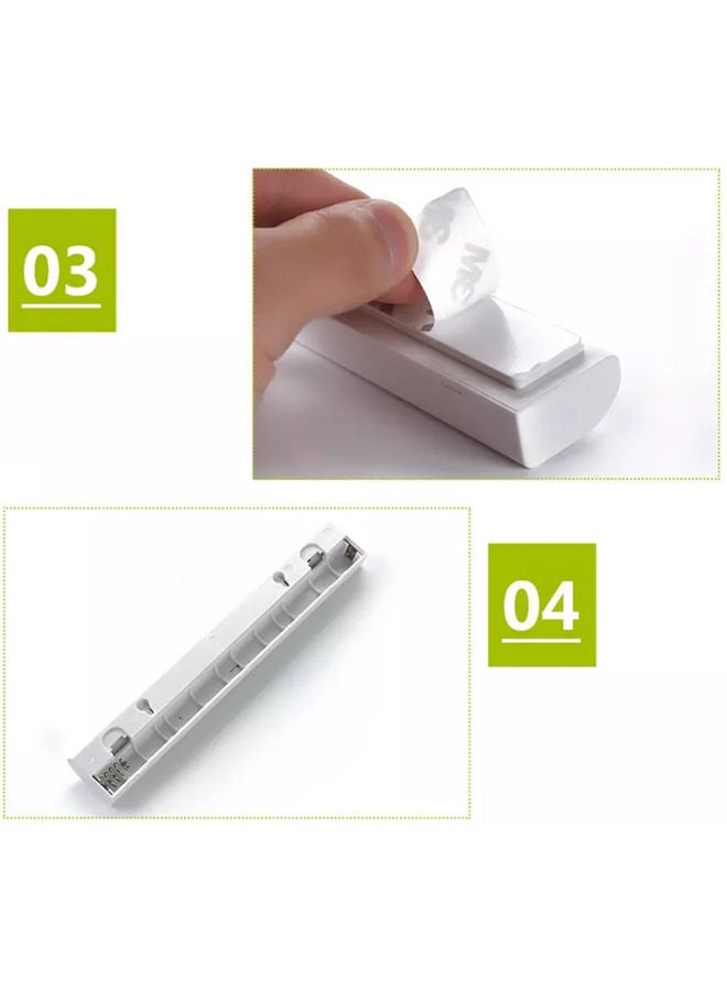 ماركة غير محددة طقم مصابيح LED ليلية مكون من 10 قطع أبيض  - Image 5