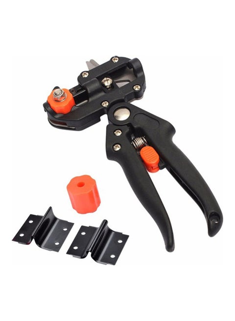 Professional Grafting Shears 2 in 1 Scissors Cutting Tool Kit Set with Replaceable Blades Multicolour 27.50 x 3.00 x 15.00cm