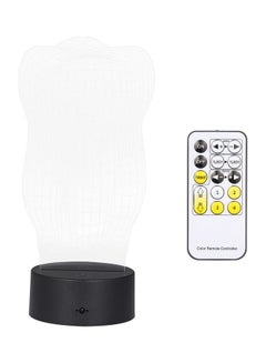 3D Teeth Shape LED Lamp Multicolour