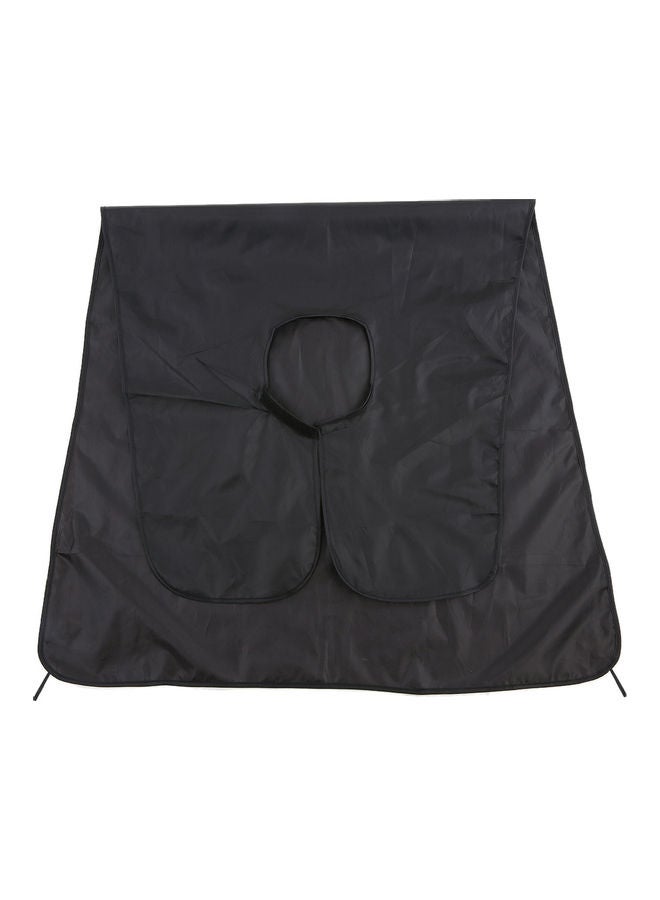 مريلة حلاقة للحية أسود 20x1x13سم - Image 2