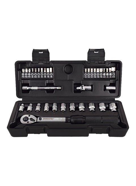 Torque Wrench Socket Bit Black/Silver 26.50X5.50X10.00cm