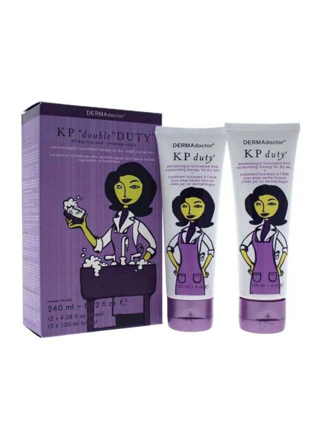 DERMAdoctor 2-Piece KP Double Duty Lotion Set purple 2 x 120ml