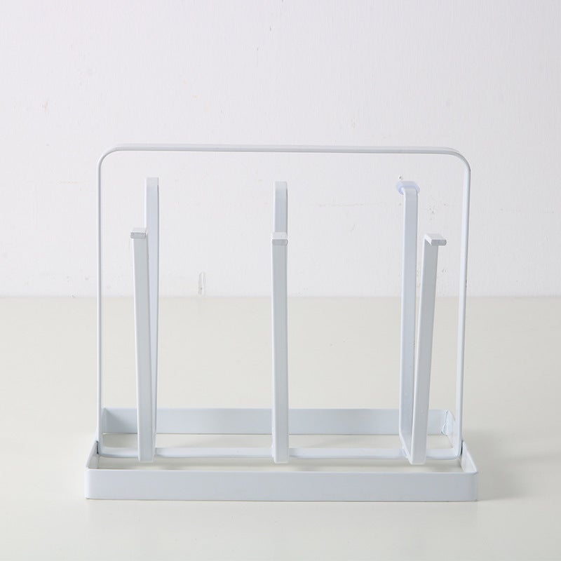 Water Drain Shelf Cup Holder white 20*16.5*13cm