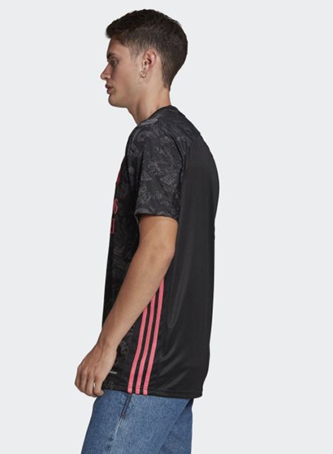Adidas - Real Madrid 20/21 3rd Jersey Black/Pink - Image 1