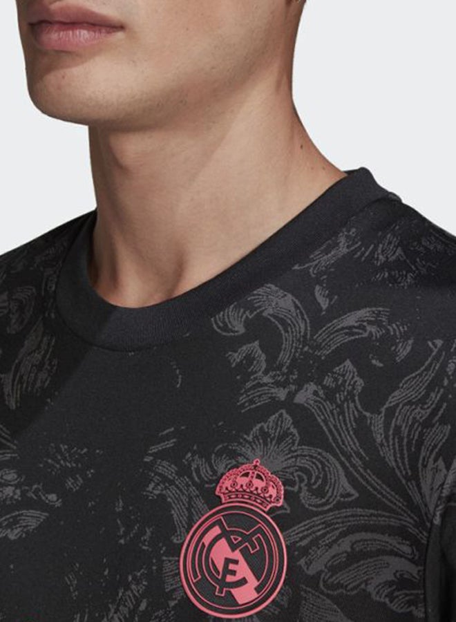 Adidas - Real Madrid 20/21 3rd Jersey Black/Pink - Image 1
