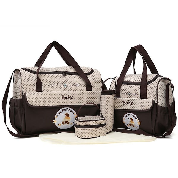 5 Pieces Diaper Bags Set  - Image 2