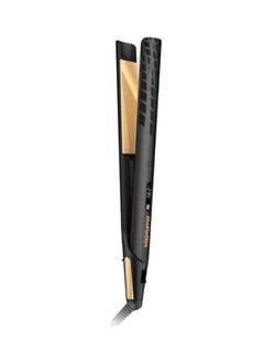 babyliss ST420E Ceramic Hair Straightener Black/Gold  - Image 1