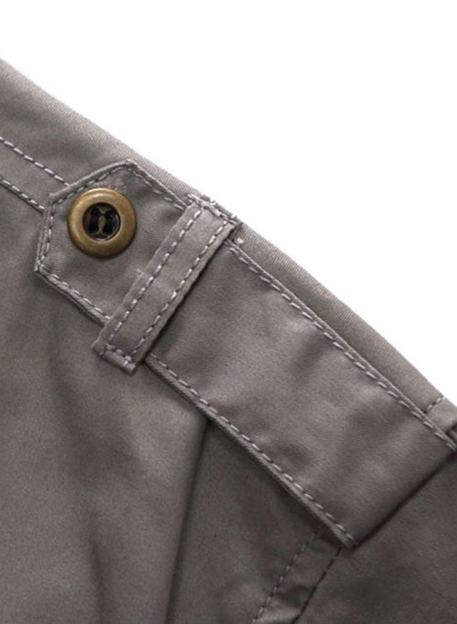 Sharpdo Collared Neck Shirt Grey - Image 5