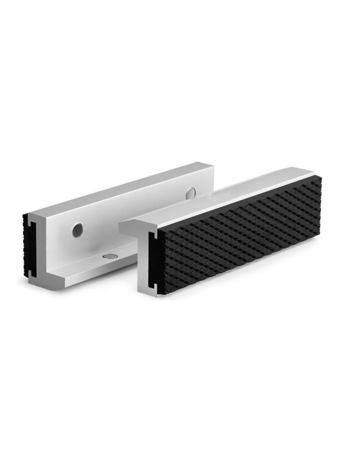 Generic 2-Piece Soft Vice Mouth Protective Sleeve Pad Silver/Black  - Image 1