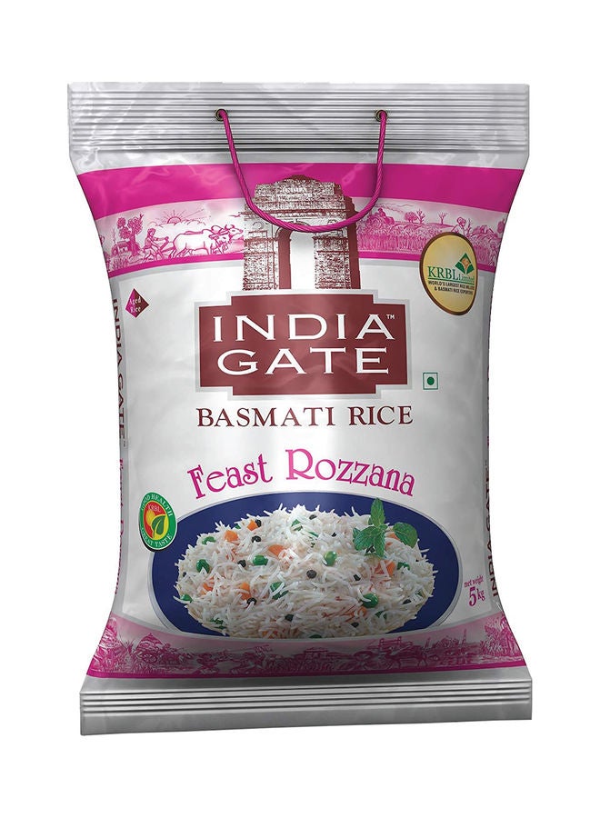 India Gate - Rozana Basmati Rice 5kg - Image 1