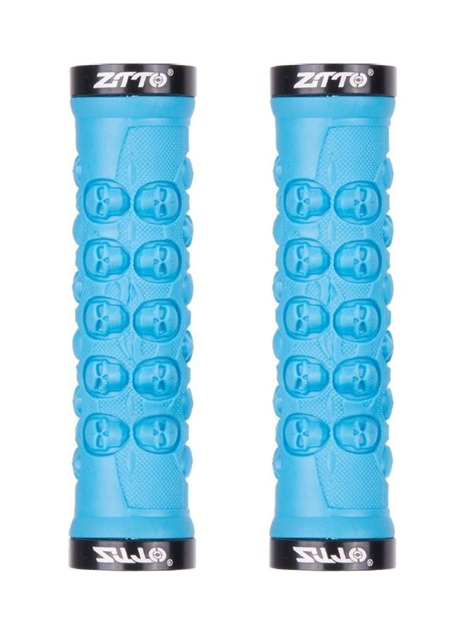 زد تي تي أو زوج مقابض مضادّة للإنزلاق لمقود دراجة ماونتن بإطار سميك للمناطق الوعرة 14x5x2.5سم - Image 1