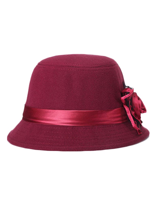 Sharpdo Casual Stylish Hat Red - Image 5