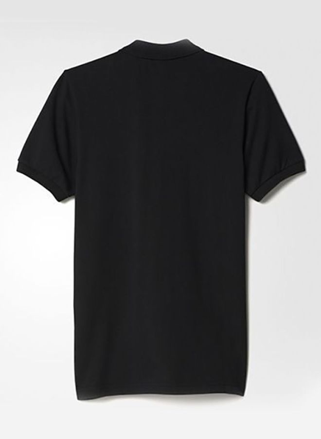 Adidas - Real Madrid Collared Neck Polo Black - Image 1