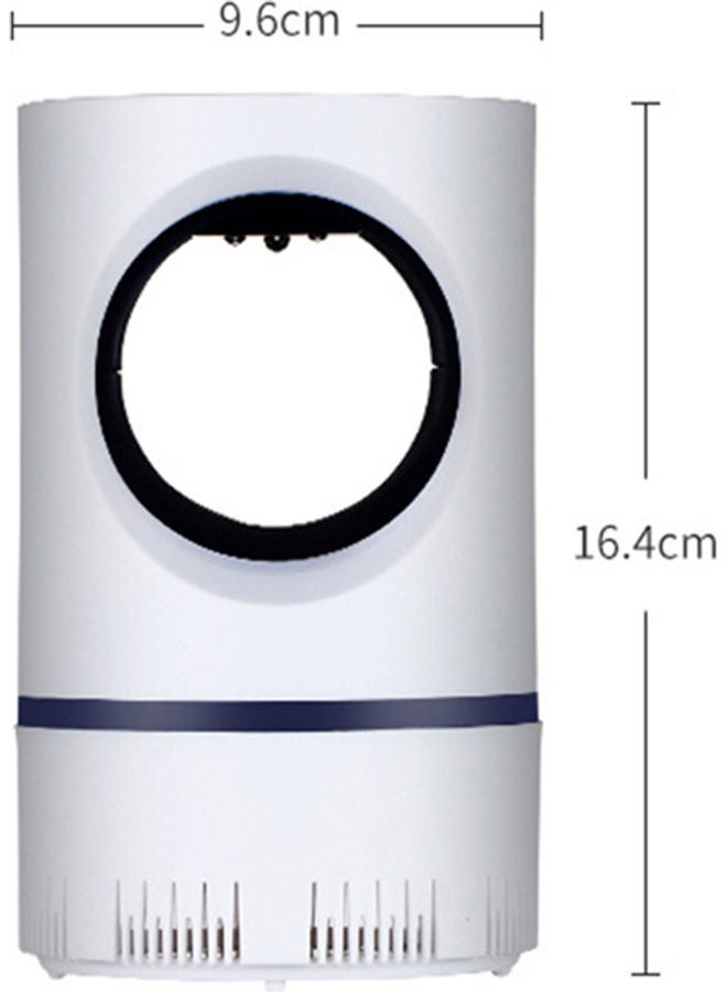 USB Powered Electric Photocatalytic LED Anti Mosquito Killer Light White - Image 3